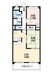 メゾンドヨサミBの物件間取画像